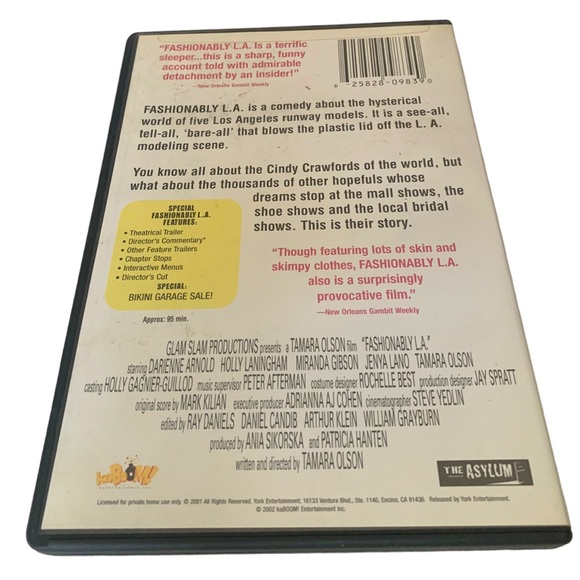 5/$25 Fashionably L.A. The Bare Naked Truth of Modelling Exposed DVD Documentary - Picture 2 of 2